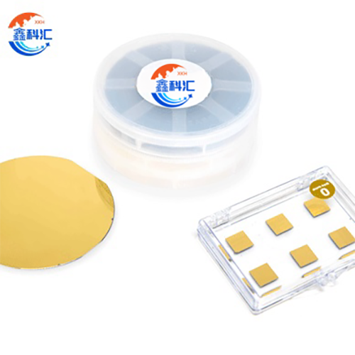 gold-coated silicon wafer gold-plated silicon waf01