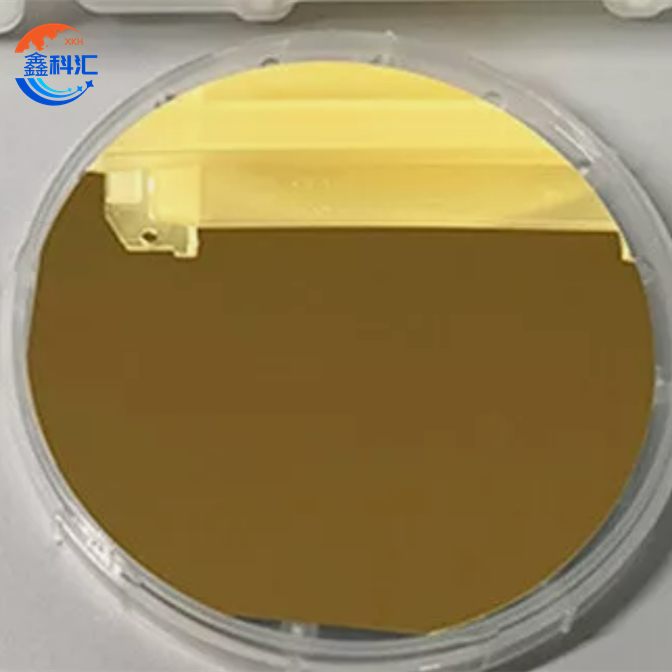 gold-coated silicon wafer gold-plated silicon waf06