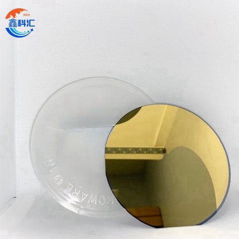 gold-coated silicon wafer gold-plated silicon waf07